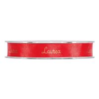 NASTRO LAUREA MM12X25MT ROSSO/ORO 3574 104