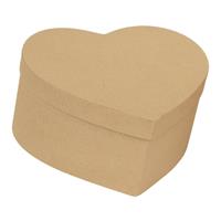 SCATOLINA CUORE 9,5X7,5X6,5 NATURALE PIOVACCARI CF12 4312XP 00