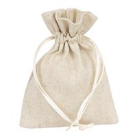 SACCHETTO COTONE 12X17 NATURALE PIOVACCARI CF10 4326M 00