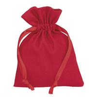 SACCHETTO COTONE 12X17 ROSSO PIOVACCARI CF10 4326M 08