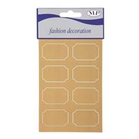 ETICHETTE 30X45 ADESIVE COL. NATURALE 48PZ PIOVACCARI T075 00