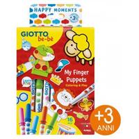 GIOTTO BEBE' HAPPY MOMENTS MY FINGER PUPPETS F478500