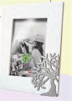 CORNICE ELEGANT 13X18 LEGNO BIANCO ALBERO DELLA VITA BF165