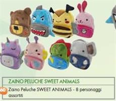 ZAINO PELUCHE SWEET ANIMALS FMAS01