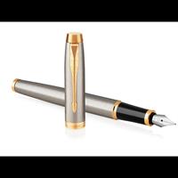 PENNA PARKER IM BRUSHED METAL GT STILOGRAFICA 1931656