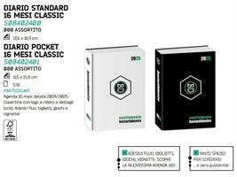 DIARIO BASTARDI DENTRO POCKET CLASSIC 16M 508402401-000 24/25