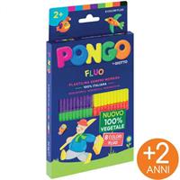 PLASTILINA GIOTTO PONGO 8 COLORI FLUO 264GR F603200 0335