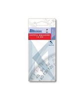 SQUADRA 45°-60° 2PZ IN COPPIA 12CM PRECISION 6918 79126 0983