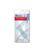 SQUADRA 45°-60° 2PZ COPPIA 16CM IN UFFICIO PRECISION 79127 0984