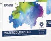 BLOCCO WATERCOLOUR A4 ECO 10FF 300GR COLLATO CF20 A223504