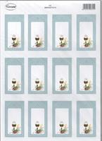 CECAMI BOMBONIERE COMUNIONE DA 12 STAMPE SU A4 BB00092TG