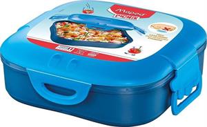 PORTA VIVANDE LUNCH BOX BLU MAPED 870803