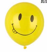 PALLONCINO SMILE GIALLO 30CM 6PZ FA0064