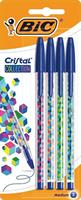 PENNA BIC CRISTAL SFERA COLLECTION 4PZ BLU 964805