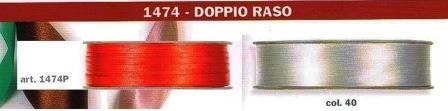 NASTRO RASO MM6X100MT ARGENTO PIOVACCARI 1474P 40