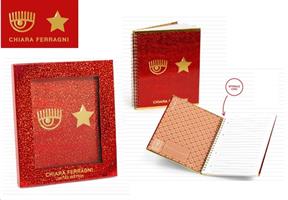 CHIARA FERRAGNI QUADERNO SPIRALATO 1R 80GR C/GIFT BOX 0232927