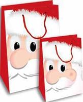 SHOPPERS MANICO CORDONCINO BABBO NATALE 18X11X23 CF10 56221