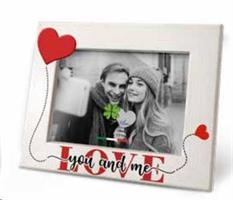 CORNICE LEGNO NATURALE C/TAG LOVE 13X18 BF351