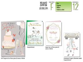 BIGLIETTI NOZZE ACQUARELLO NO.6642