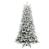 ALBERO DI NATALE PARCO 210 CM FLOCCATO PARCOFLOC210