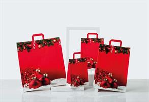 SHOPPERS FANTASIA NATALE MANICO PIATTO 45x15X49 CF50 SESTRIERE