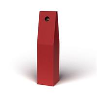 PORTABOTTIGLIA CARTONE 1 POSTO ONDULATO ROSSO CF50 VN1S/VRO