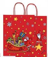 SHOPPERS FANTASIA NATALE MANICO RITORTO 36X12X46 CF25 SDX36456F