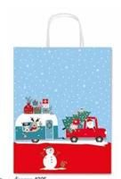 SHOPPERS FANTASIA NATALE MANICO RITORTO 16X8X21 CF25 422F