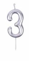 CANDELA N. 3 ARGENTO CM 9 PZ24 EA0025