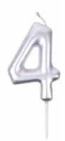 CANDELA N. 4 ARGENTO CM 9 PZ24 EA0026