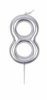 CANDELA N. 8 ARGENTO CM 9 PZ24 EA0030