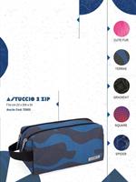 ASTUCCIO COMIX 2 ZIP ALLOVER 22X10X10 71501