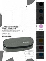 ASTUCCIO COMIX OVALE ORGANIZZ MONOCOL GLICINE 22X5X7 71526GL