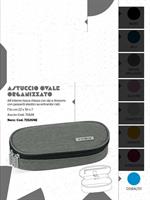 ASTUCCIO COMIX OVALE ORGANIZZ MONOCOL COBALTO 22X5X7 71526CO