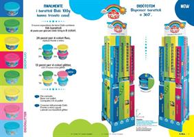DIDO' BARATTOLO DIDOTOTEM 100GR EXPO 156PZ 8 COLORI F362800