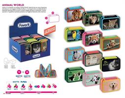 ASTUCCIO 3ZIP FAVORIT ANIMAL WORLD 12+18 INT.FILA 2026 400194680