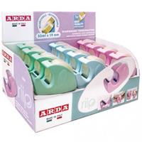 EXPO 24 DISPENSER P/NASTRO ADESIVO 19x33 COL. PASTEL C1347P