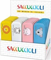 TASCHETTA SILICONE SLIPET ANIMALS LEBEZ EXPO 24PZ 81563