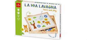 GIOCO PRESCOLARE LA MIA LAVAGNA DAL NEGRO 054021