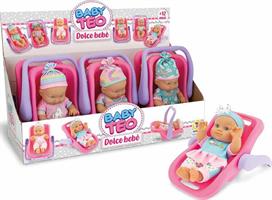 BABY TEO BAMBOLOTTO IN OVETTO 6PZ ASS 23CM TEOREMA 68468