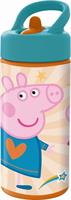 BORRACCIA C/CANNUCCIA 420ML PEPPA PIG 41231
