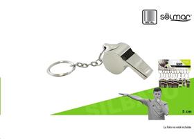 FISCHIETTO METALLO 5CM EXPO 12PZ 06012