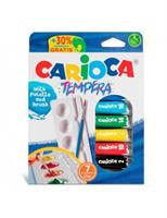 TEMPERA CARIOCA TUBO 10ML DA 7 PEZZI 40011