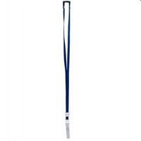 PORTA BADGE CORDONCINO 626 BLU 50PZ LEBEZ 80076