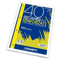 RICAMBI 5MM RINFORZATI 100GR A4 BLASETTI 40FG CF30 5442