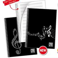 ALBUM MUSICA ONE COLOR A4+ 102FG 100GR PPL CF5 8714