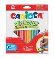 PASTELLI CARIOCA SUPER COLOR TRIANGOLARI DA 24 PZ CF6 43441