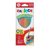 PASTELLI CARIOCA SUPER COLOR MINA 3.3MM 12PZ CF12 43391 0221