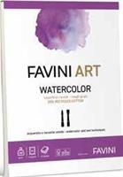 BLOCCO COLLATO A4 10FF 300GR ART WATERCOLOUR FAVINI A420384 1064