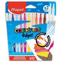 PENNARELLI CANCELLABILI OOPS CF12 MAPED 844200